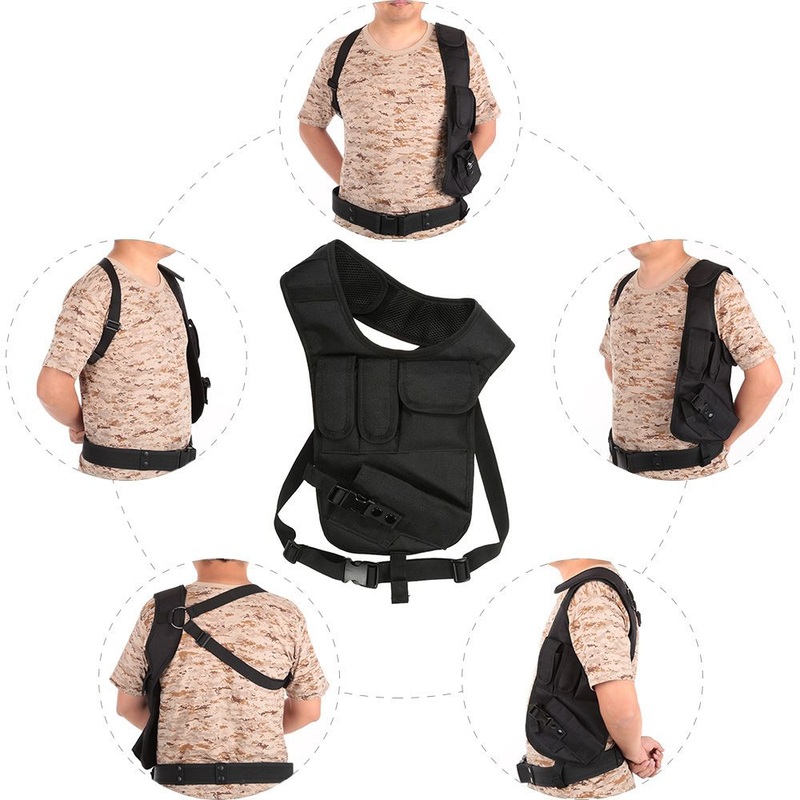 Tactical Shoulder Invisible Shoulder Bag Hidden Underarm Gun Case Bag – Tactical Backpack and Waterproof Bag price