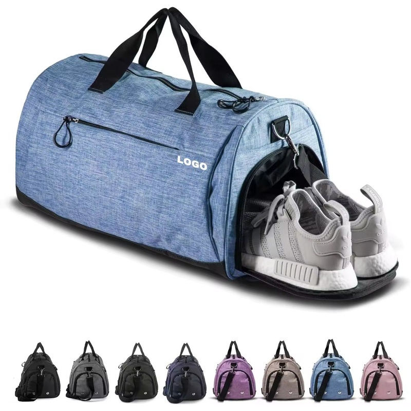 Custom Waterproof Portable Large Fitness Black Sports Gym Yoga Duffel Bag Travel Gym Bag – Travel Bag and Backpack Bag price