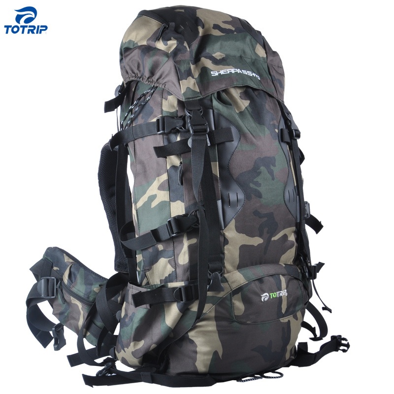 Large Capacity Camping Hiking Bag with Rain Cover – Hiking Trekking Bag and Hiking Camping Bag price