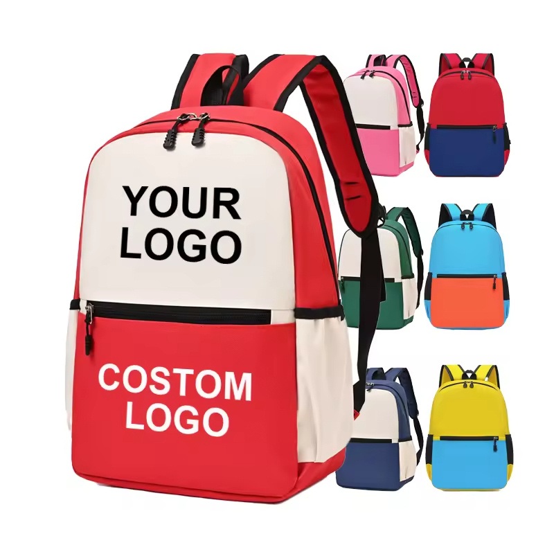 New Fashionable Student School Bag Polyester Large Capacity Casual Backpack Gift – School Bag and Wholesale School Bag price