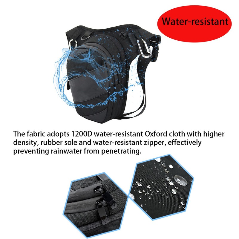 Ajustable Waist Belt and Leg Elastic Strap Motorcycle Leg Bag – Motorcycle Tailpack and Motorcycle Travel Bag price