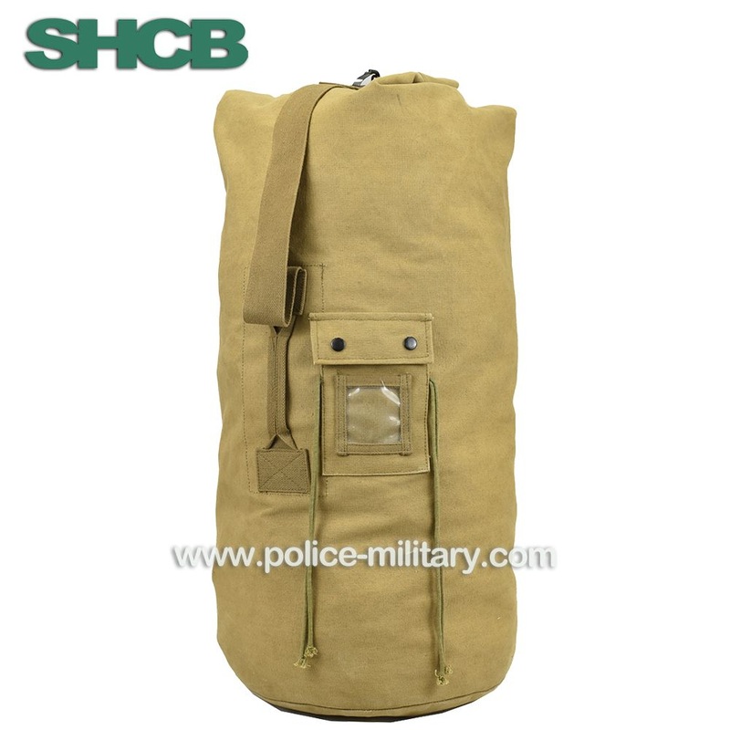 (CB104029) Outdoor Hiking Hunting Work Travling Canvas Rucksack Soldier Duffle Bag – Duffle Bag and Tactical Bag price