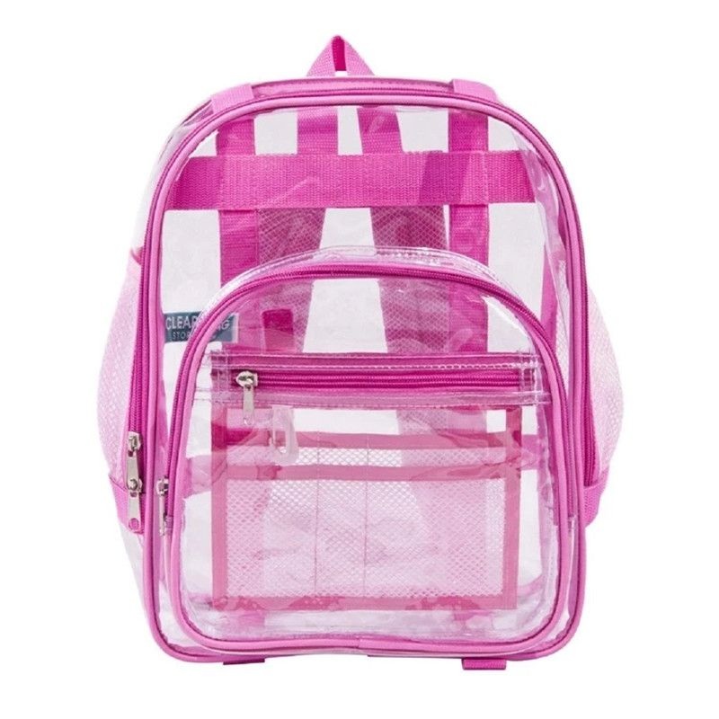 Customized New Fashion Design Clear Transparent PVC School Bags Backpack – Clear Bag and Shcool PVC Bag price