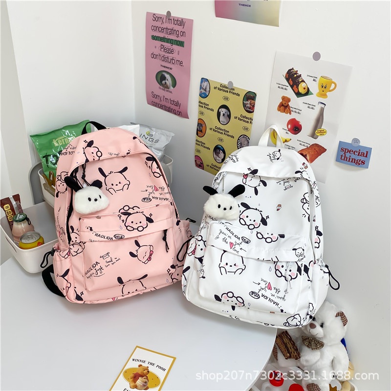 Japanese Printed Girl Backpack Students Lightweight Large Capacity Backpack Travel Leisure Backpack – Nylon Backpack and School Bag price