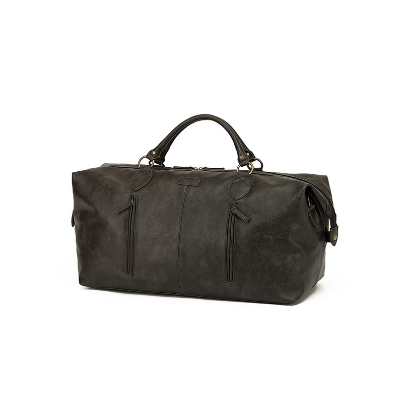 OEM Overnight Zipper Handbag Classic Vegan Leather Duffle Bag – Overnight Bag and OEM Bag price