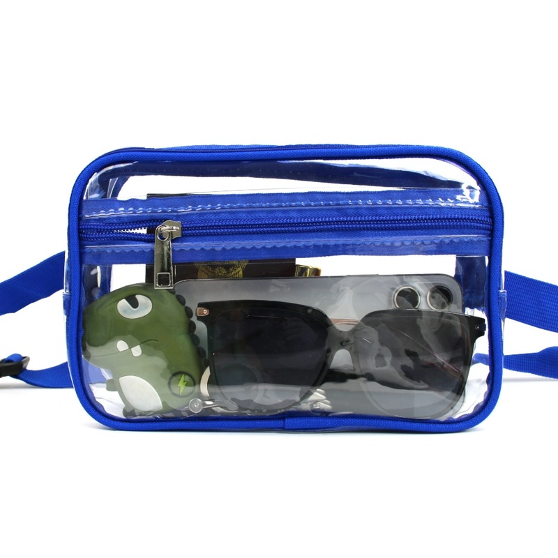 PVC Transparent Waist Zip Bag Fanny Pack Men Women out Goning Travel Sport Bag with Custom Logo – Travel Bag and Zip Bag price