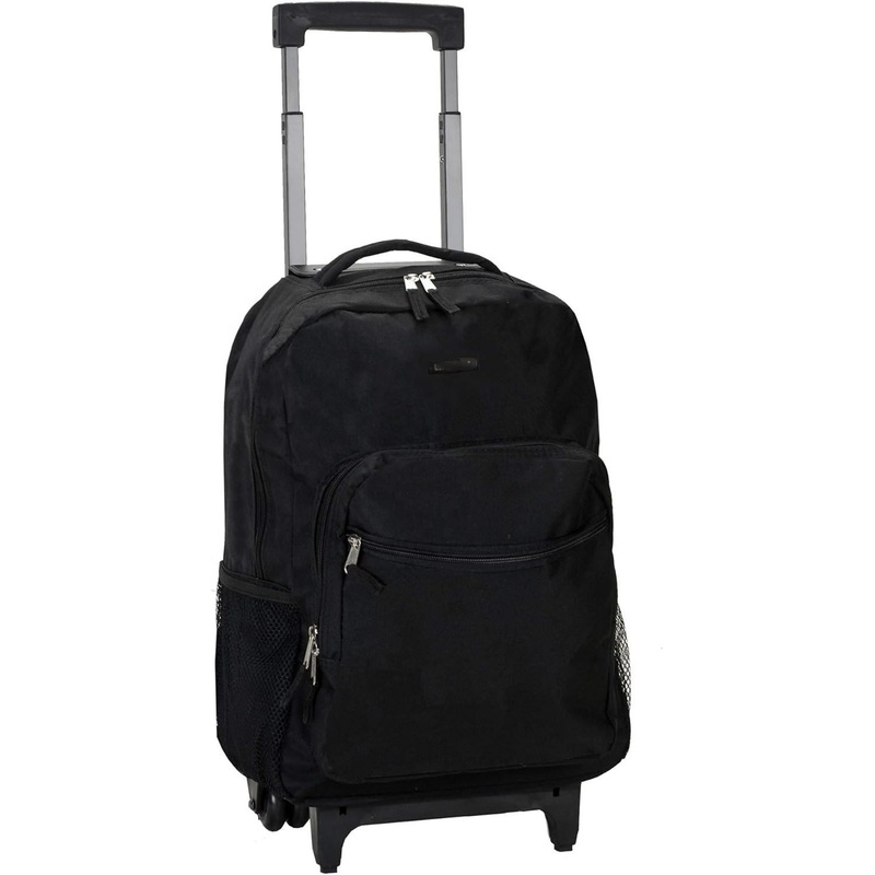 Student Backpack with Rolling Wheel Child Bookbag Kids School Backpack – School Backpack and Kids School Backpack price