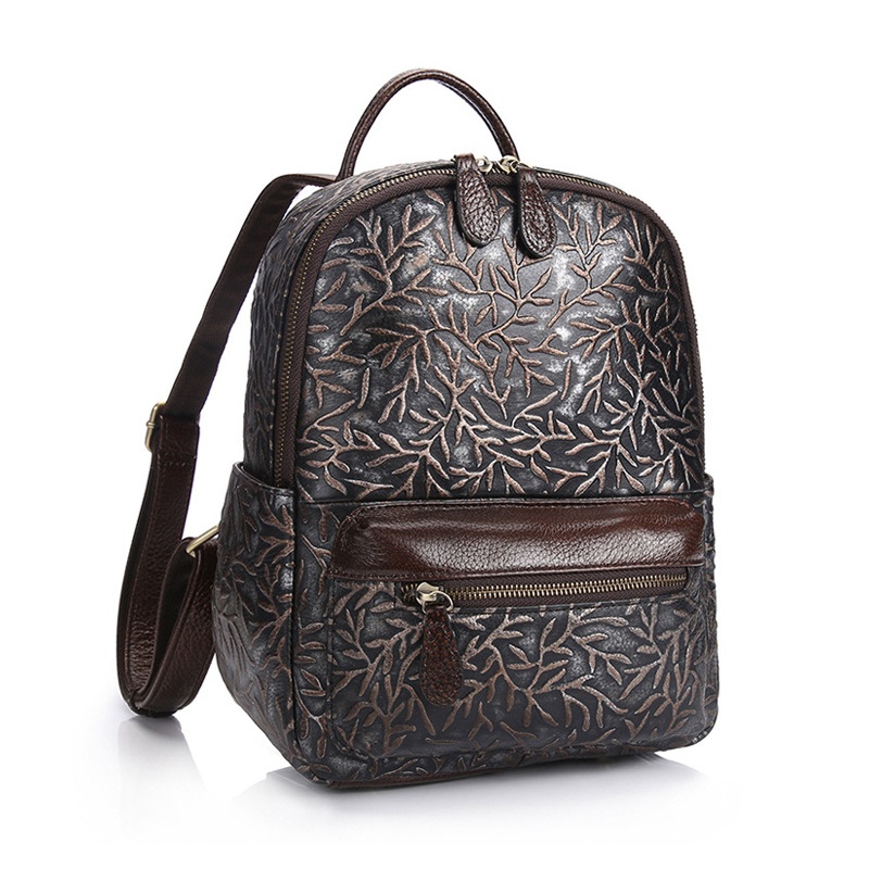 Stylish Vintage Brown Leather Backpack for School Use – Vintage Design Backpack and Good Quality Backpack price