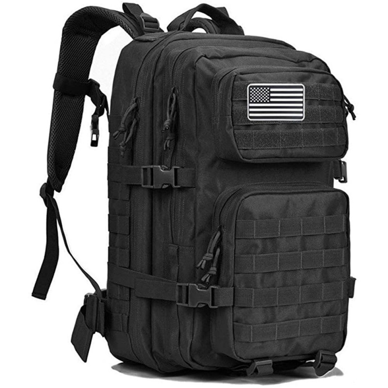 Versatile Outdoor Adventure Waterproof Hiking Survival Black Camouflage Hunting Tactical Backpack with Daily Carrying Needs – Tactical Backpack and Hiking Backpack price
