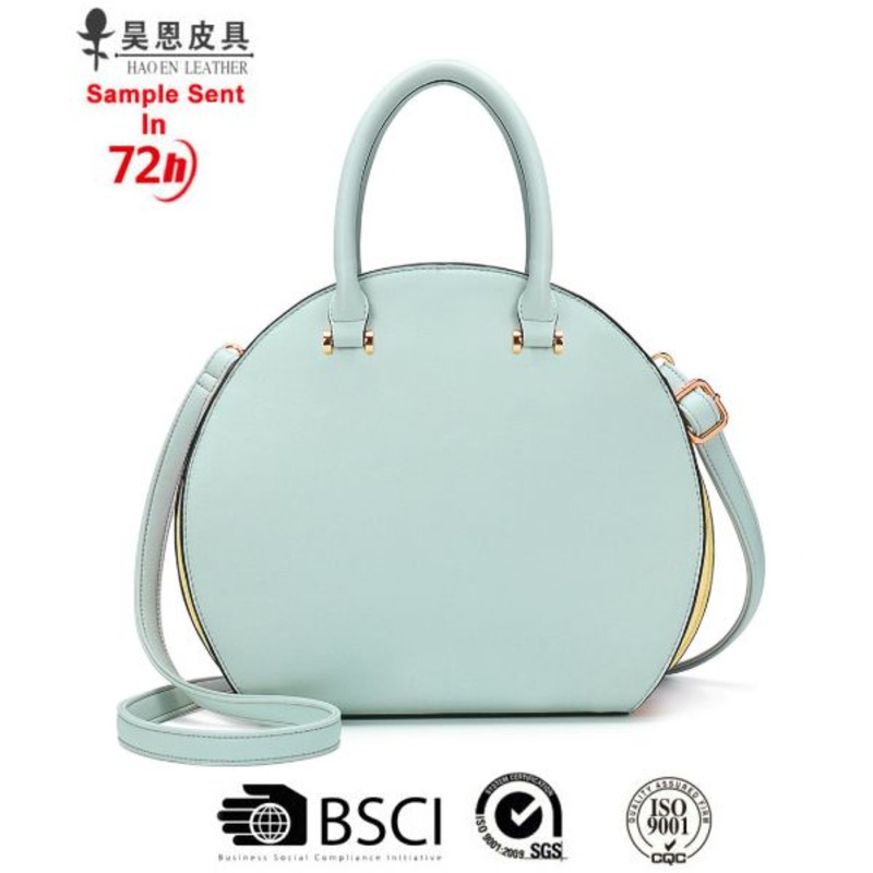 Chinese 14 Years Haoen Leather Factory Elegant Lady Handbags Casual Shoulder Bag Ladies Leisure Bag – Lady Handbag and Hand Bag price
