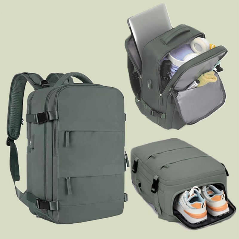 Custom Big Capacity Waterproof School Backpack with USB Charging Port Traveling Business Backpack for Women – Casual Dual-Strap Bag and School Bags for Ages 3-6 price