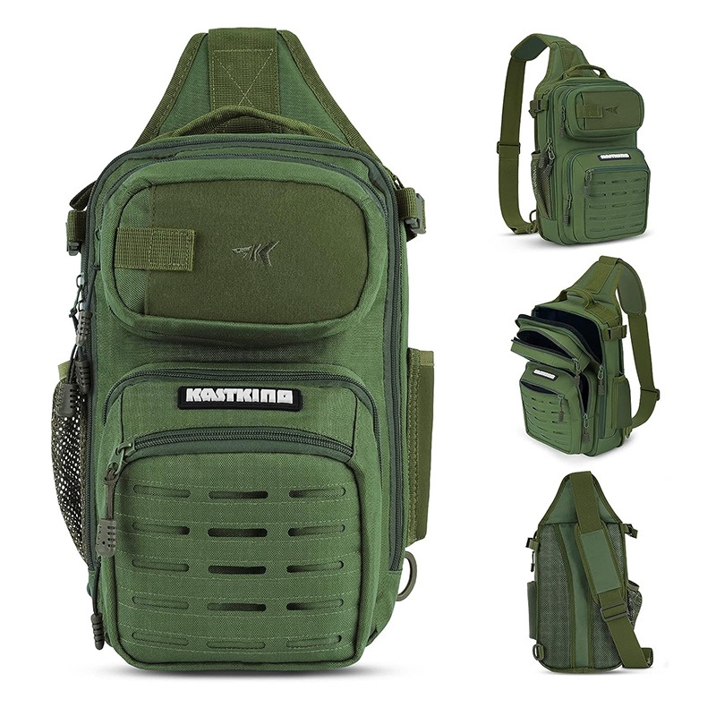 Lightweight Tactical Fishing Backpack Sling Tool Bag Tackle Storage Bag for Fishing Hiking Hunting Camping – Shoulder Bag and Travel Bag price
