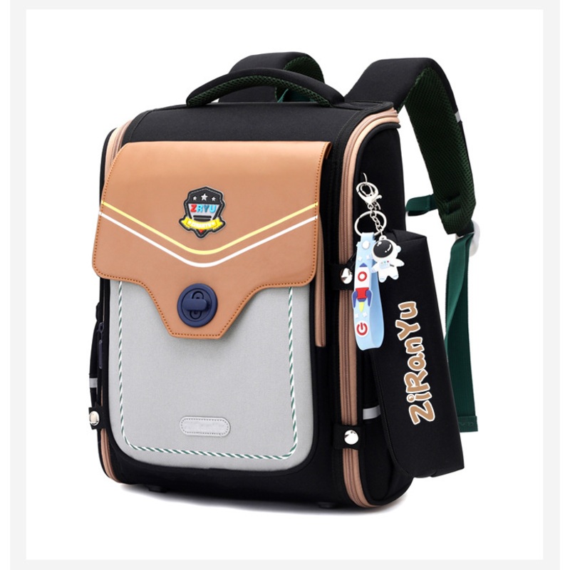 New Backpack 3-6 Grade Spine Protection and Weight Reduction for Boys and Girls Large Capacity Student Backpack – School Backpack and Lightweight Backpack price