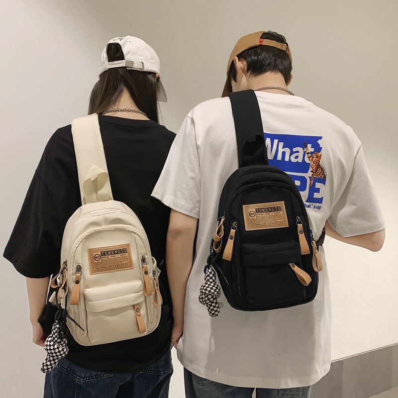 New Crossbody Bag for Ladies Trendy Casual Small Backpack Versatile Multi-Functional Sports Chest Bag Shoulder Bag – Trendy Backpack and Chest Bag price