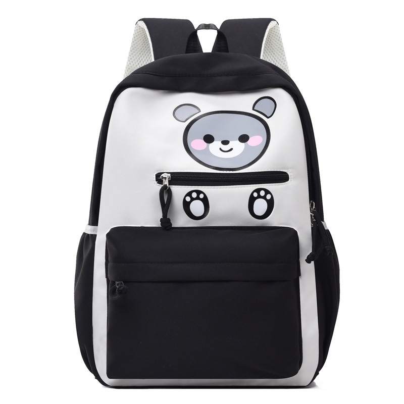 New Primary School Student Backpack Cartoon Cute Bear Pattern Backpack Small Fresh Childrens Backpack – New Primary School Backpacks and Cartoon Bear Pattern Kids price
