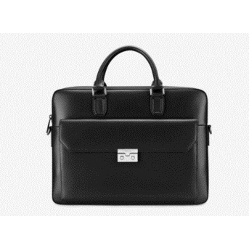 New Style Saffiano PU Leather Business Laptop Bag Men Office Briefcase Business Handbag – Travel Backpack and Promotional Bag price