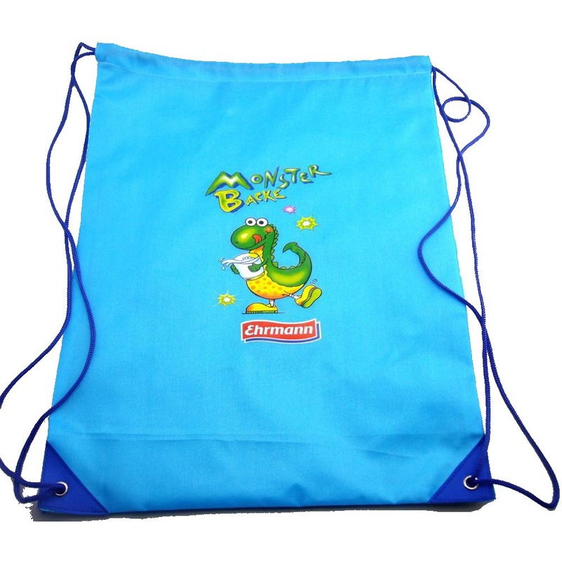 OEM Production Recyclable Heat Transfer/Silk Printing/Digital Printing Polyester Drawstring Backpack Bag for Shopping – Cotton Bag and Polyester Bag price