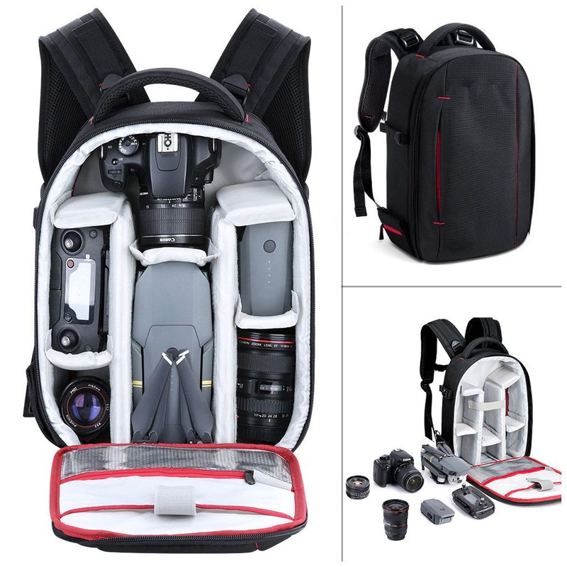 Waterproof Lightweight Camera Bag Backpack Speedlite Flash, Tripod, Camera Lens and Accessories – Backpack and Sport Backpacks price