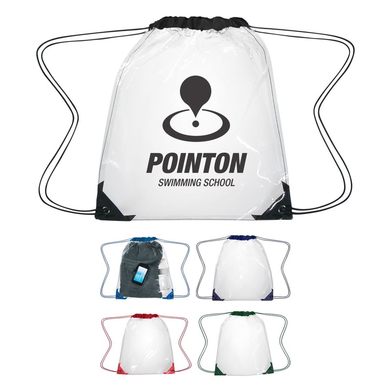 Custom Fashion Plastic Waterproof Transparent Drawstring Backpack Clear PVC Shopping Bag – Cinch Bag and Backpack Drawstring Bags price
