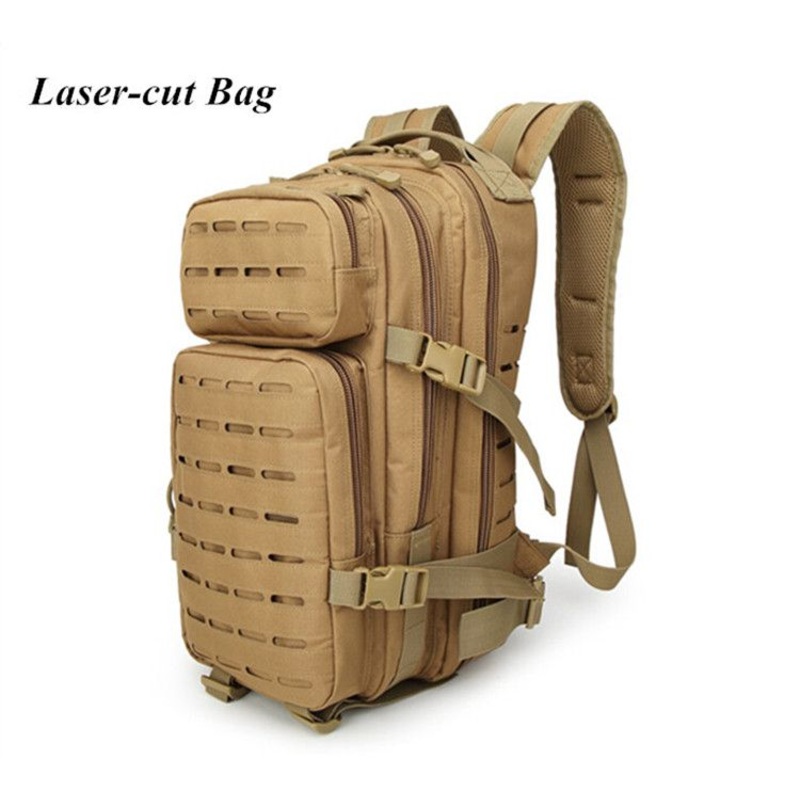 Khaki High Quality Outdoor Travel Camouflage Laser Molle Urban Hiking Tactical 3p Backpack – 3p Backpack and Hiking Backpack price