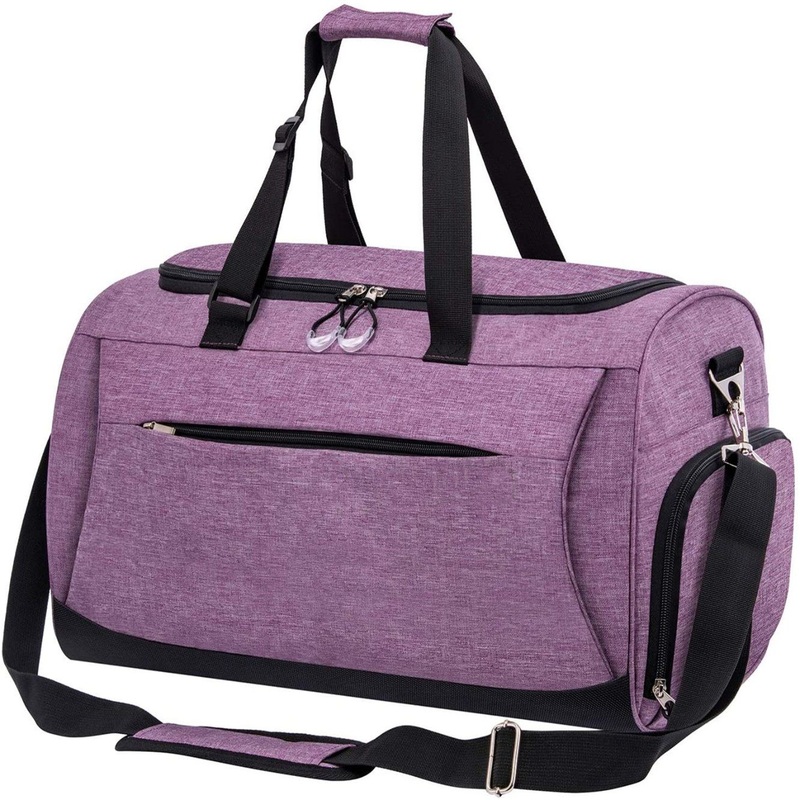 Manufactory Classsical Pink Color RPET Sports Gym Unisex Bag Portable Travel Luggage Duffel Tote Bag – Gym Bag and Gym Bag Custom Logo price