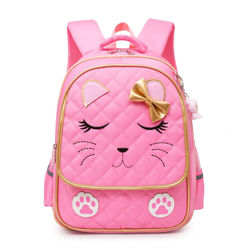 School Girls Backpack Cartoon Primary Lovely Cat Style School Bags Backpack – Kids School Bookbag and Primary School Girls price