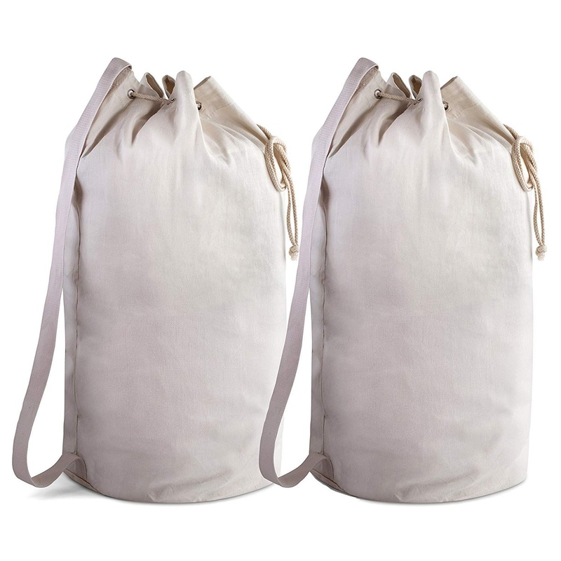 Wholesale Easy Carrying Canvas Reliable Duffle Bag Laundry Bag Drawstring Custom with Leather Closure – Laundry Bag Drawstring and Drawstring Bag price