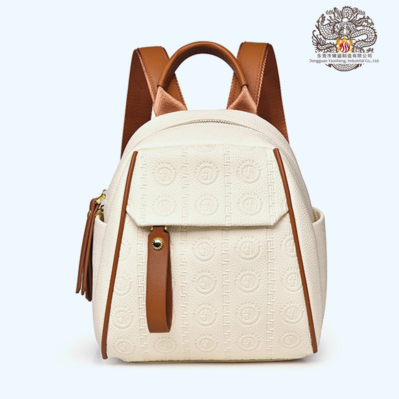 Womens Casual PU Leather Travel Bag Water-Proof Portable Zipper Closure Travel Backpack – Travel Backpack and Waterproof Backpack Bags price