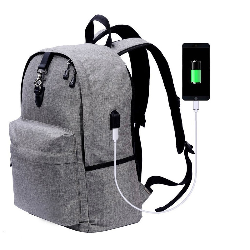 Anti Theft Water Resistant Travel Laptop Backpack with USB Charging Port – Backpacks and Sport Backpacks price