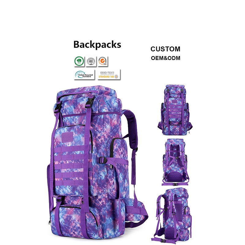 Golden Waterproof Large Capacity Travel Outdoor Sports Mountaineering Hiking Backpack – Hiking Backpack and Backpack Hiking price