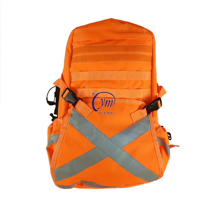 High Visibility Orange Safety Work Rucksack Backpack Visibility Bag with Reflective Tape – Tactical Backpack Outdoor and Tactical Sling Backpack price