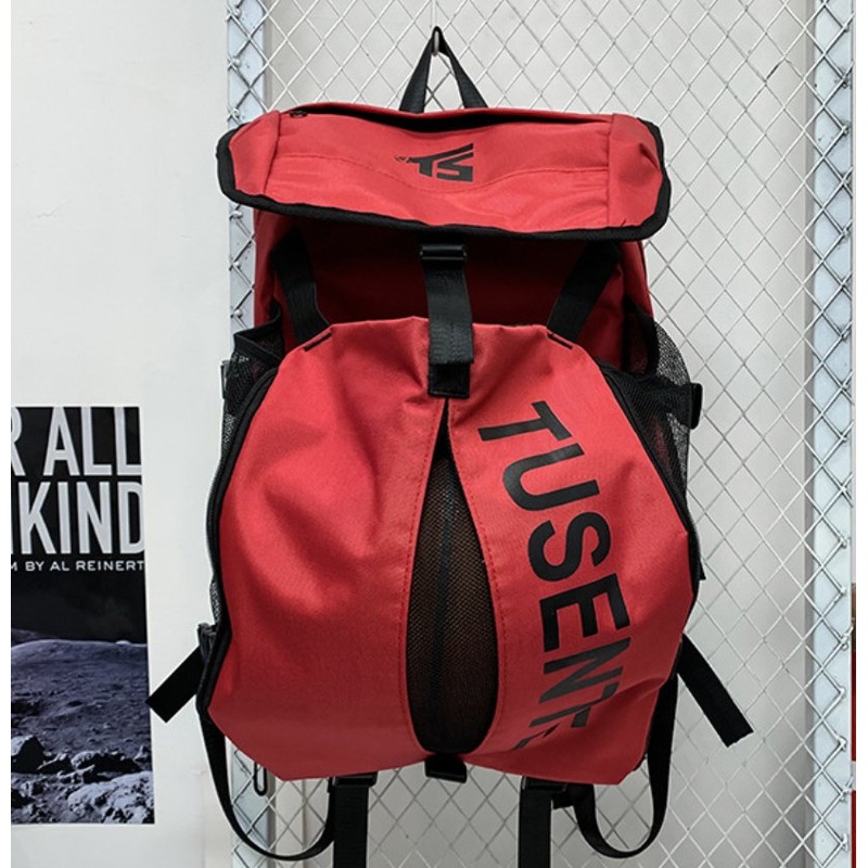 Large Capacity Letter Print Sports Bag Waterproof Gym Bag Duffel for Travel Train Basketball Use Backpack – Basketball Backpack and Gym Backpack price