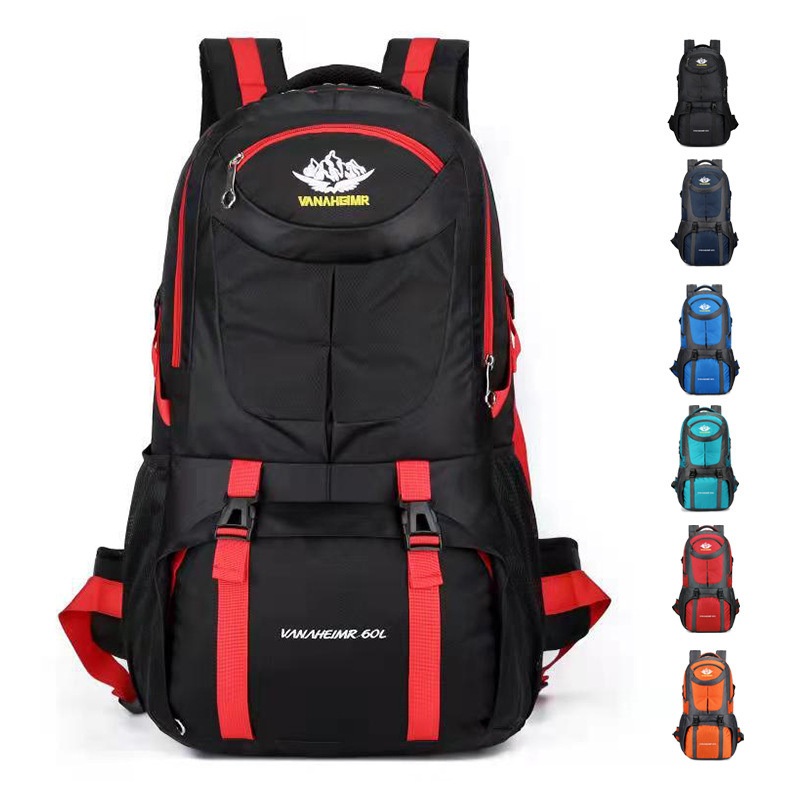 Outdoor60L Hiking Backpack with High Strength Aluminum Support, Travel Camping Backpack with Rain Cover for Men Women – Backpack and Rucksack price
