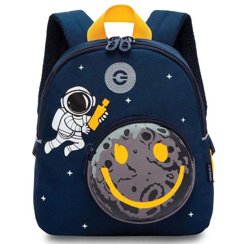 Wholesale Custom Preschool Boys Backpack Grizzly Single Compartment Bag – Custom Preschool Backpack and Wholesale Boys Backpack price