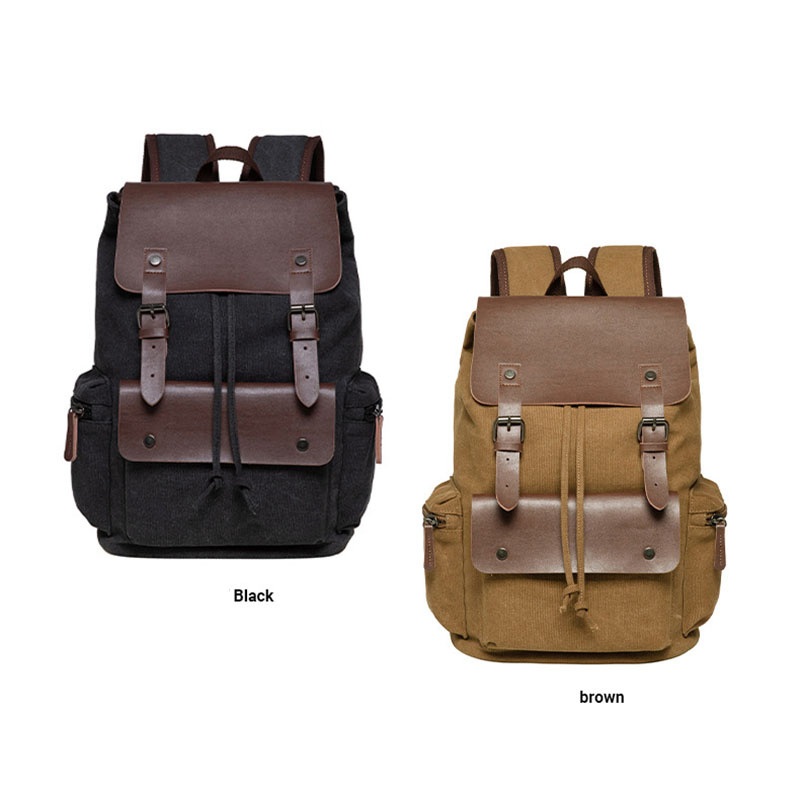 Classical Durable Canvas Large Travel Backpack Shoulder School Bag – Shoulder Bag and Custom Bag price