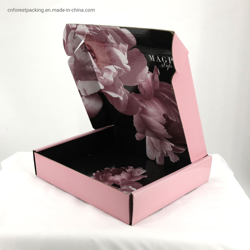 Custom Logo Colorful Packaging Glossy Lamination Paper Shipping Clothing Box – Corrugated Packaging Boxes and Cardboard Box Custom price