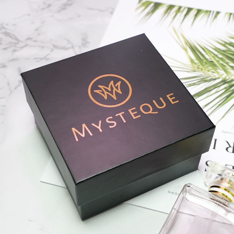 Custom Logo Paper Black Perfume Box Packaging Empty Perfume Boxes – Wedding Favour Gift Boxes and Custom Gift Box with Logo price