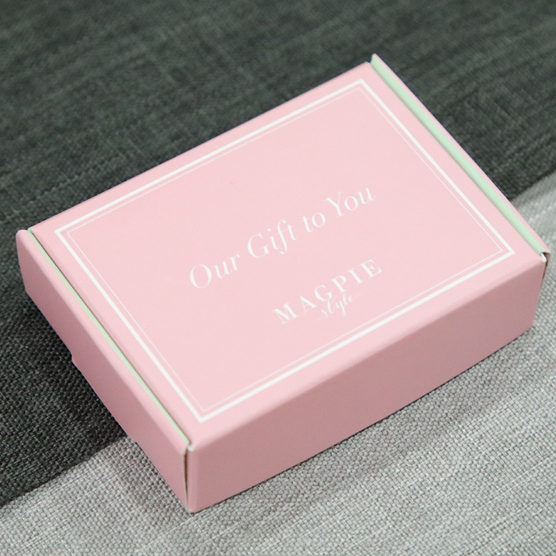 Pink Mailer Box Custom Logo Pink Corrugated Mailer Cardboard Paper Packaging Mailing Box – Pink Mailer Box and Green Mailer Paper Shipping price