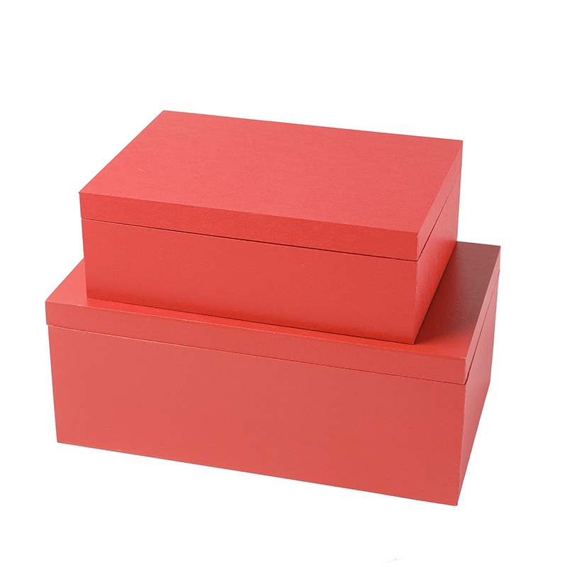 White Wedding Gift Box with Lid and Black Logo Printing – Custom Paper Box and Shipping Box price