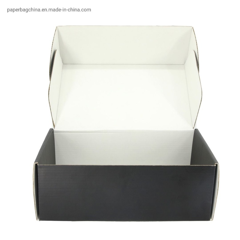 Black Custom Cmyk Printing Corrugated Shipping Box Packaging – Cardboard Box and Custom Box price