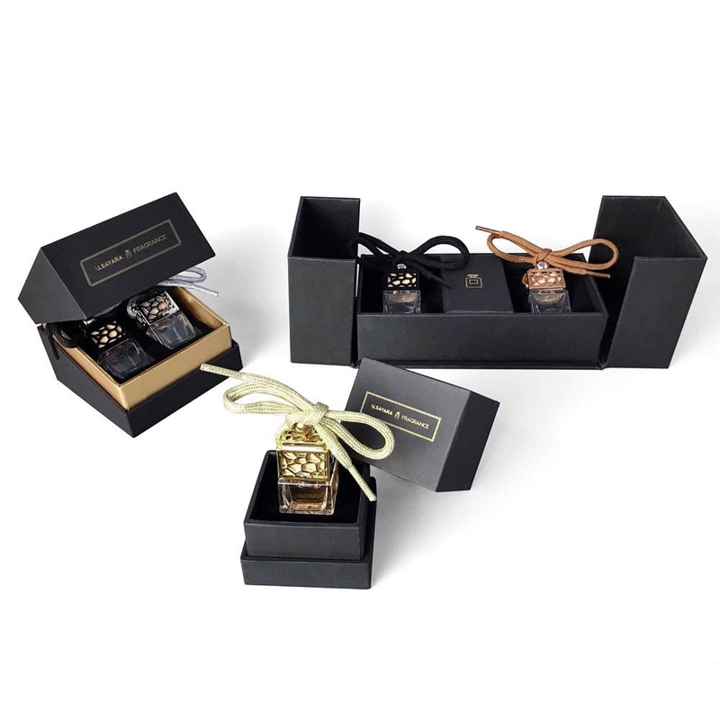 Custom Logo Luxury Cardboard Paper Perfume Packaging Box with EVA Insert for Car – Perfume Box and Perfume Packaging Box price