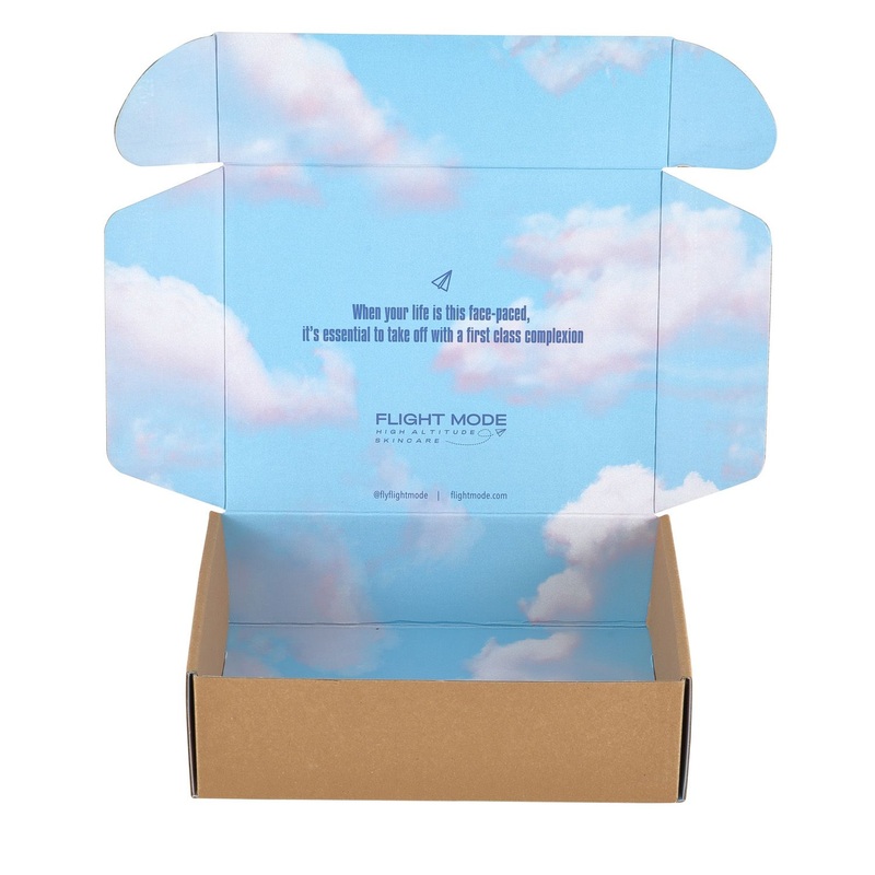 Wholesale Print Logo Mailing Packing Kraft Paper Box Eco Friendly Customized Paper Box – Mail Box and Corrugated Card Box price