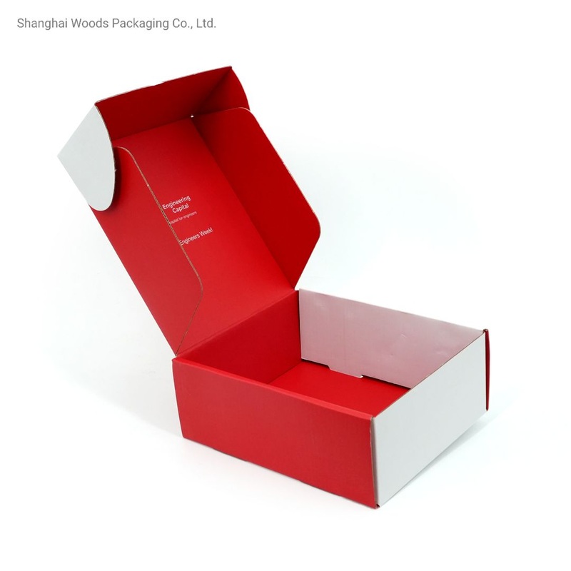Custom Logo E Flute Clothing Packaging Paper Box Corrugated Shipping Mailer Shoe Boxes – Chocolate Box and Packing Box price