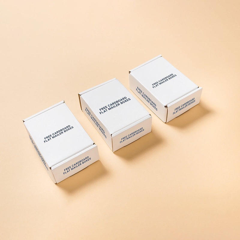 New Arrival Navy Blue Logo Mini Size Matte Lamination Single Wall Online Cosmetic Paper Boxes – Corrugated Packaging Boxes and Cardboard Box Custom price