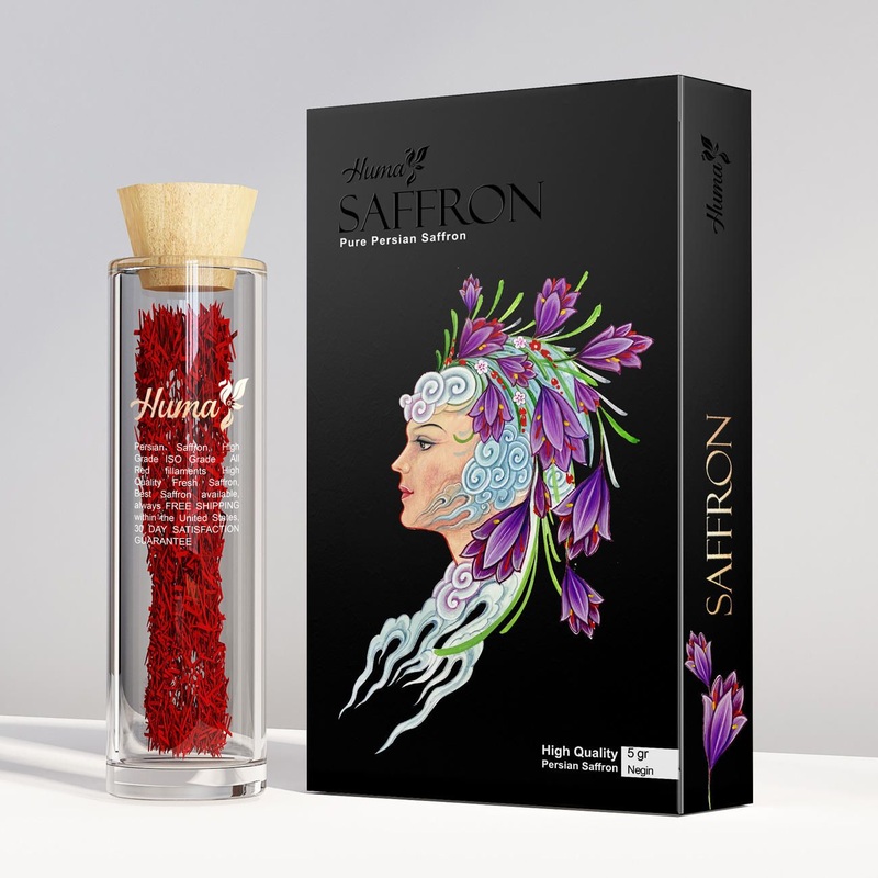 Eco Friendly Saffron Packaging Box Re Square Gift Packaging Paper Boxes for Spanish Saffron Safran Verpackung – Saffron Packaging Box and Saffron Box price