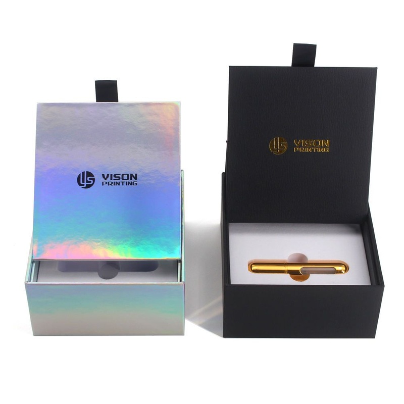 Black Square Hard Cardboard Roll on Attar Pen Box with Custom Logo for Gift – Pen Perfume Box and Roll on Perfume Box price