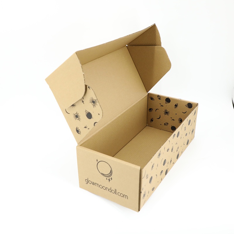 Custom Lamp Packing Box LED Bulb Light Kraft Paper Packaging Box with Window Shipping Mailer Cartons – Folding Cardboard Box and Recycled Paper Box price