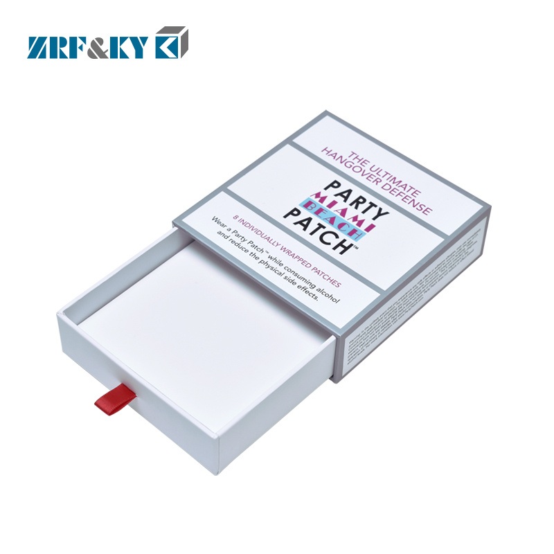 Luxury Custom Green Paper White Color Square Slider Drawer Gift Jewelry Ring Packaging Box – Custom Design Packaging Drawer Box and Paper Comestics Slide Packaging Box price
