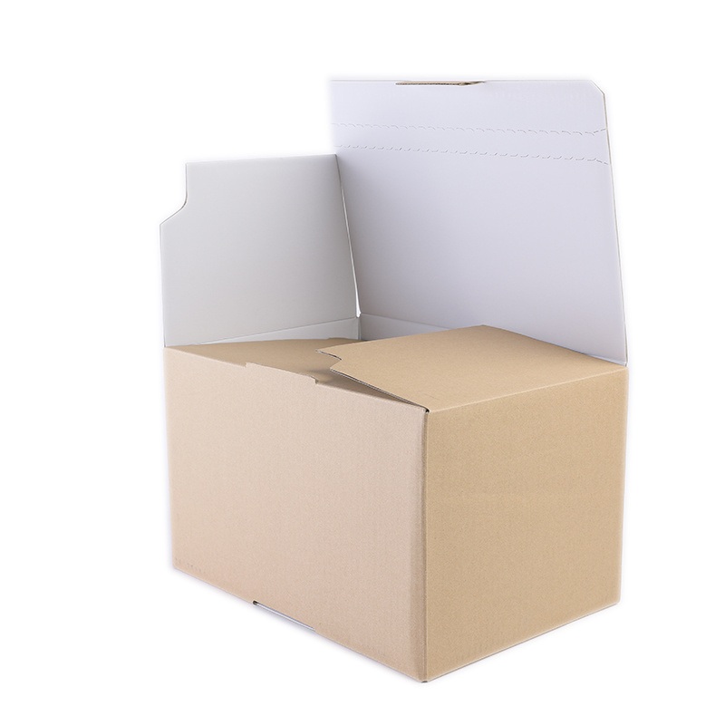 Manufacture Custom Large Capacity Automatic Bottom Style Paper Shipping Box – Custom and Paper Box price