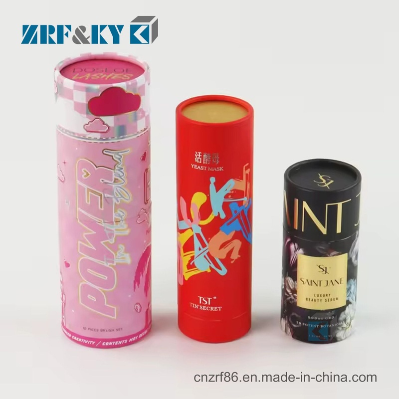 Biodegradable Kraft Cardboard Cylinder Airtight Food Grade Milk Powder Paper Tube Packaging for Foodstuff Packaging – Custom Cardboard Paper Tube Box and Paper Luxury Gift Packaging Box price